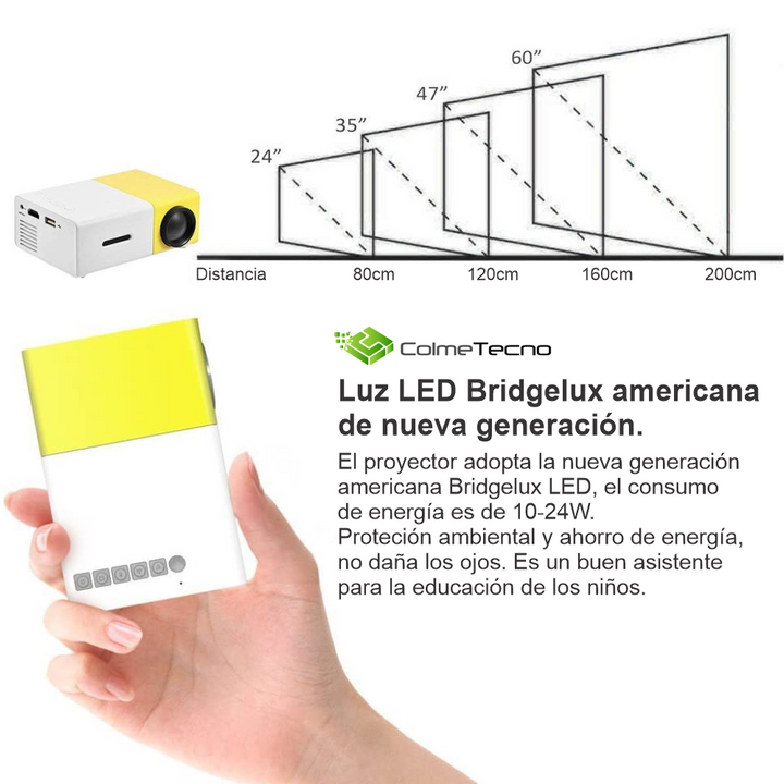 Mini Proyector Led Video Beam