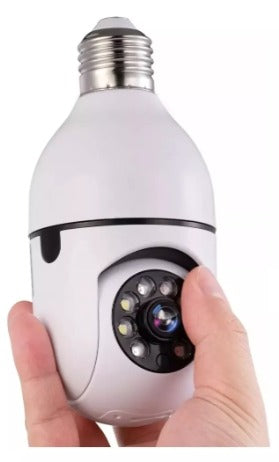 CAMARA ROBÓTICA TIPO BOMBILLO WIFI, 360°